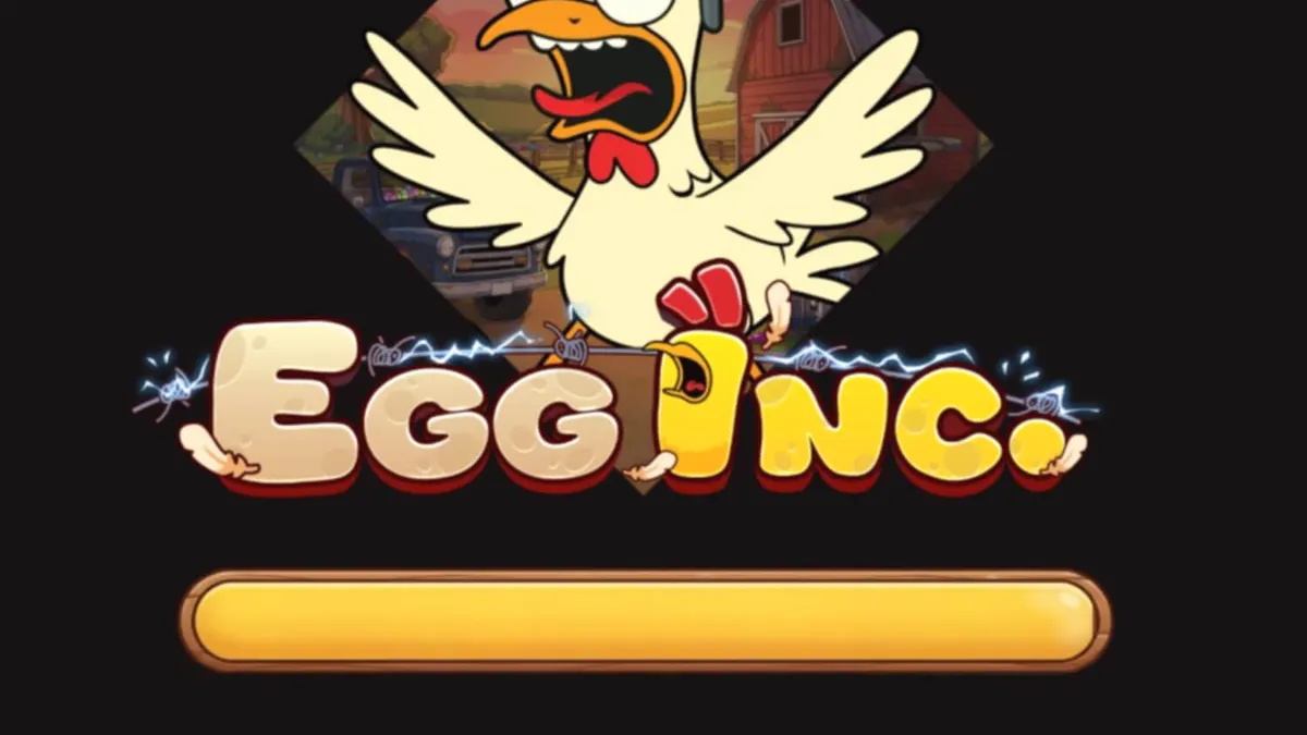 Egg Inc. স্লট গেমের রঙিন কার্টুন থিম এবং খামারের পরিবেশ